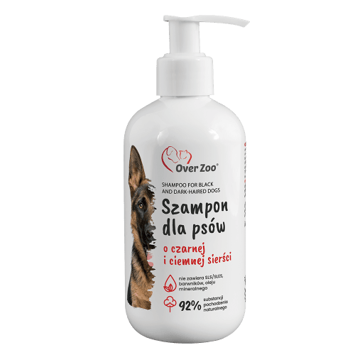 szampon dla psów o czarnej i ciemnej sierści