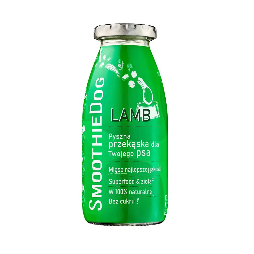 smoothie dla psa jagnięcina smoothie dla psa jagnięcina, smaczna i zdrowa przekąska