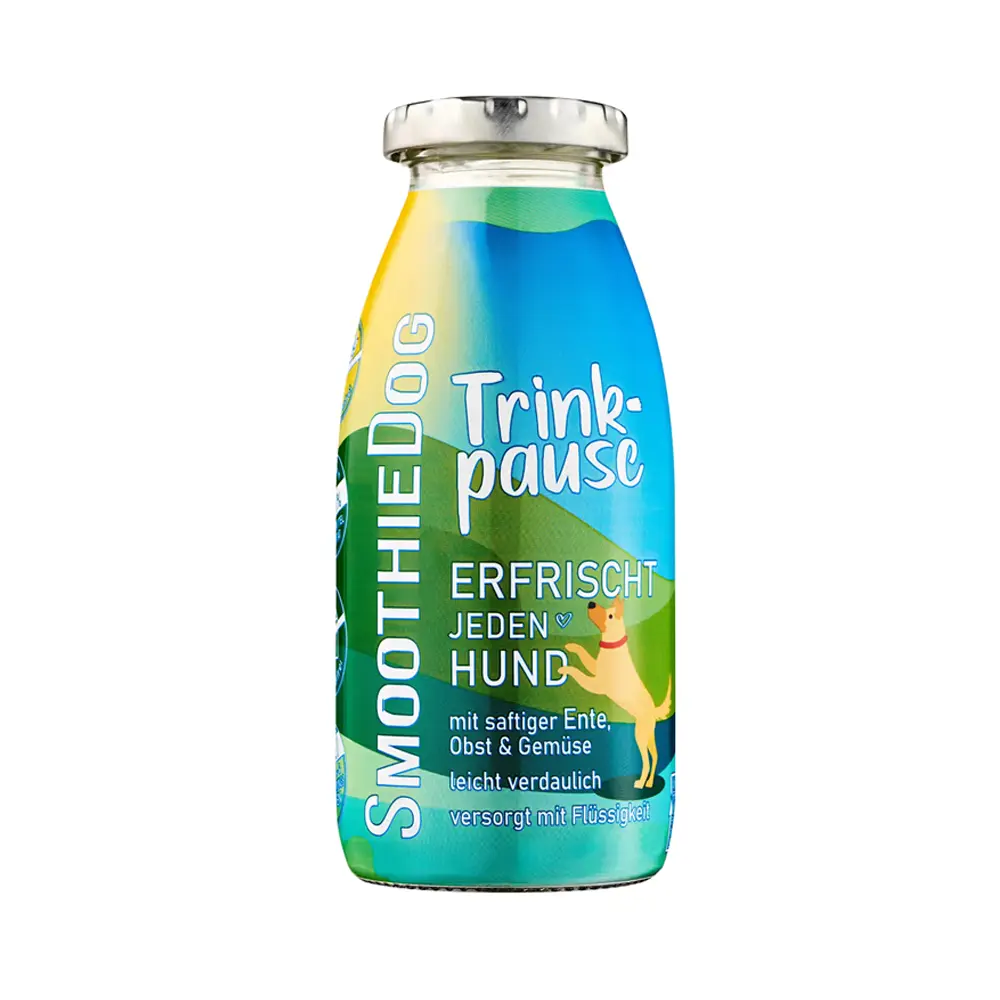 smoothie dla psa kaczka, smaczna i zdrowa przekąska