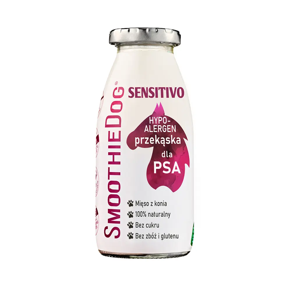 smoothie dla psa konina smoothie dla psa konina, smaczna i zdrowa przekąska