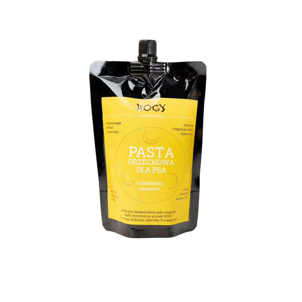 Pasta orzechowa dla psa z bananem Pasta orzechowa dla psa z bananem