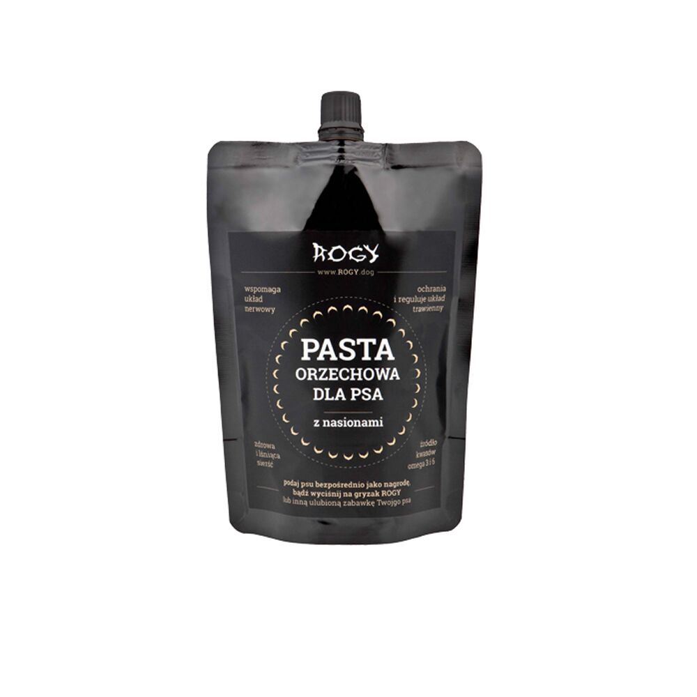 Pasta orzechowa dla psa z nasionami