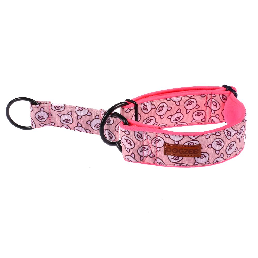 Obroża półzaciskowa dla psa Świnka Obroża półzaciskowa dla psa Świnka, wygodna