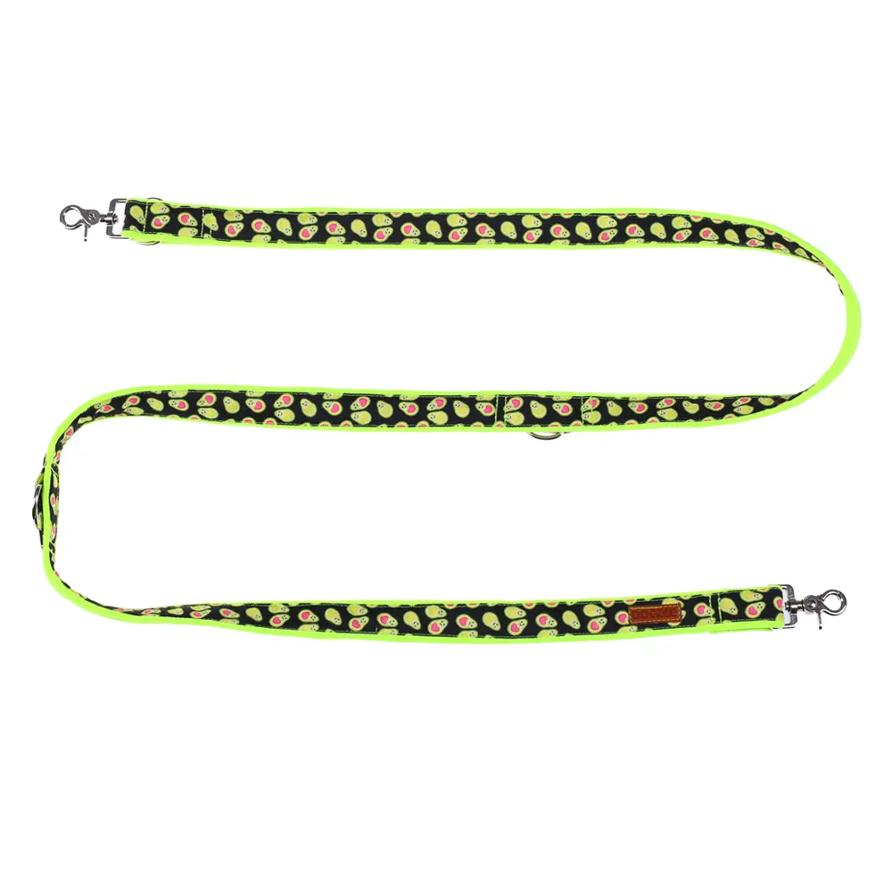 Smycz przepinana dla psa awokado Smycz przepinana dla psa