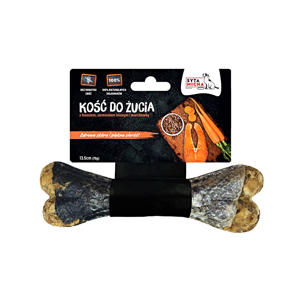 kość do żucia kość do żucia z łososiem
